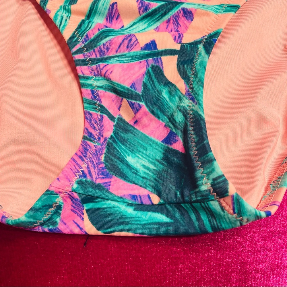 Shade & Shore Botanical Bikini Bottom Only NWOT XL - Picture 5 of 15